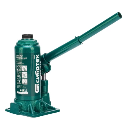 Домкрат гидравлический бутылочный Сибртех 50803, 5 т, 180-340 мм купить в Нефтеюганске