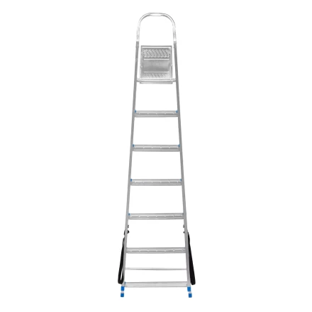Стремянка Сибртех 97839, 7 ступеней, стальная, оцинкованная купить в Нефтеюганске
