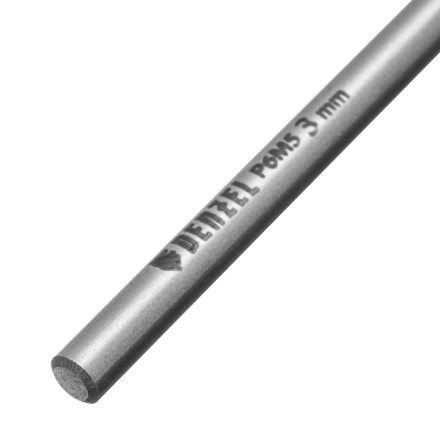 Сверло спиральное по металлу Denzel 3 x 61мм, Р6М5, Golden Tip, многогранная заточка, 2шт., 718268 купить в Нефтеюганске