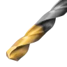 Набор сверл по металлу Denzel 723001, 1-10 мм, Р6М5-TiN, Golden Tip, 10 шт купить в Нефтеюганске
