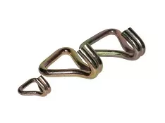 Крюки J-образные двойные для стяжных ремней р-н 10 тонн лента 100 мм сталь купить в Нефтеюганске