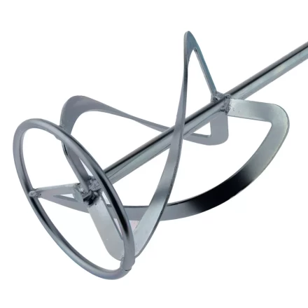 Насадка для миксера, для легких растворов, 140 х 590 мм, оцинкованная, хвостовик резьба М14 Сибртех 848987 купить в Нефтеюганске