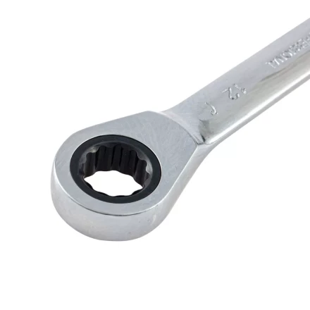 Ключ накидной трещоточный, 10 х 12 мм, CrV, зеркальный хром Matrix 14498 купить в Нефтеюганске