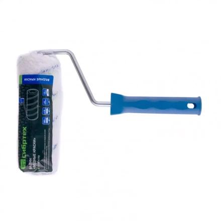 Валик &quot;Водные краски&quot; 180 мм ворс 12 мм D 48 мм D ручки 8 мм полиэстер Сибртех 80136 купить в Нефтеюганске