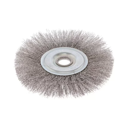 Щетка для УШМ 175 мм посадка 22,2 мм плоская витая проволока Сибртех 746667 купить в Нефтеюганске