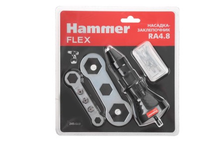Насадка заклепочник на шуруповерт HAMMER RA4.8 купить в Нефтеюганске
