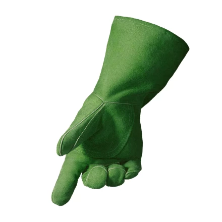 Краги спилковые зелёные Foxweld купить в Нефтеюганске