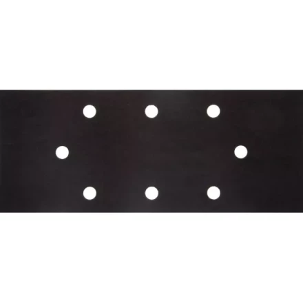 Лист шлиф. универсал. URAGAN &quot;Оптимален для твердых пород дерева&quot; 8 отверстий по линии, для ПШМ, P320, 93х230мм, 50шт 907-22102-320-50 купить в Нефтеюганске