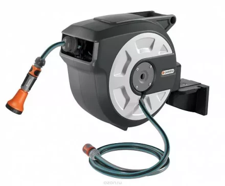 Катушка со шлангом настенная автоматическая &quot;Домашнее садоводство&quot;, 15 м GARDENA купить в Нефтеюганске