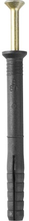 Дюбель-гвоздь полипропиленовый, потайный бортик, 8 x 80 мм, 50 шт, STAYER Master 30645-08-080 30645-08-080 купить в Нефтеюганске