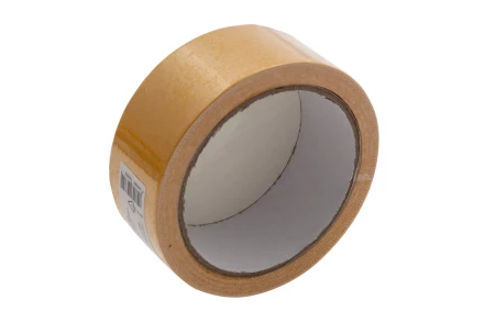 Лента клейкая двусторонняя, 38 мм х 10 м, на тканевой основе Сибртех 888105 купить в Нефтеюганске