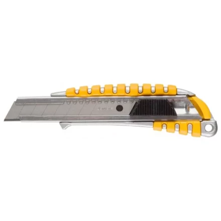 Нож STAYER &quot;MASTER&quot; металлический обрезиненный корпус, автостоп, 18мм 9143 купить в Нефтеюганске