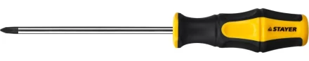 Отвертка STAYER &quot;MASTER&quot; &quot;HERCULES&quot;, Сr-V, противоскользящая рукоятка, PH1x150мм 25052-1-15_z02 купить в Нефтеюганске