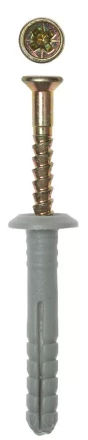 Дюбель-гвоздь ЗУБР полипропиленовый, грибовидный бортик, 6 x 80 мм, 5 шт 4-301356-06-080 купить в Нефтеюганске