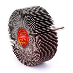 Круг MESSER шлифовальный лепестковый с оправкой (на шпильке) 80х30х6  #120