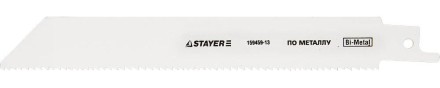 Полотно STAYER &quot;PROFI&quot; S922EF для сабельной эл. ножовки Bi-Met,тонколистовой, профильный металл, нерж сталь, цвет мет 159459-13 купить в Нефтеюганске