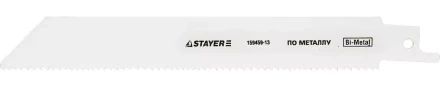 Полотно STAYER &quot;PROFI&quot; S922EF для сабельной эл. ножовки Bi-Met,тонколистовой, профильный металл, нерж сталь, цвет мет 159459-13 купить в Нефтеюганске
