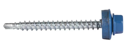 Саморезы ЗУБР окраш., RAL 5009 небесно-голуб., для крепл. кров. матер. к дерев. обреш., 4.8x50мм, 250шт 4-300315-48-050-5009 купить в Нефтеюганске