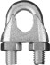 Зажим троса DIN 741, оцинкованный, 6мм, 80 шт, STAYER Master 30535-06 30535-06 купить в Нефтеюганске