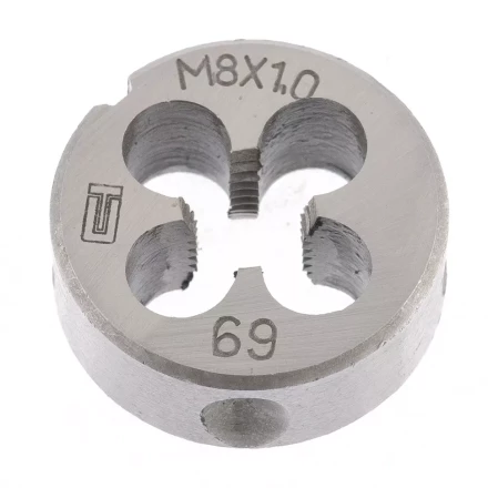 Плашка М8 х 1,0 мм СИБРТЕХ 77019 купить в Нефтеюганске