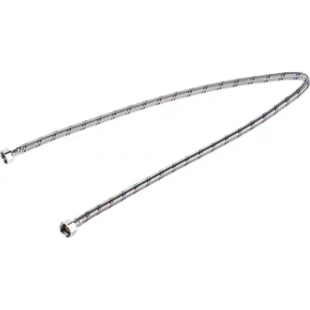 Подводка гибкая STAYER для воды, оплетка из нержавеющей стали, г/г 1/2&quot; - 1м 51015-G/G-100 купить в Нефтеюганске