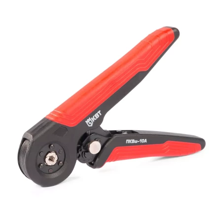 Пресс-клещи КВТ ПКВш-10А для опрессовки втулочных наконечников до 10 мм (101398) купить в Нефтеюганске