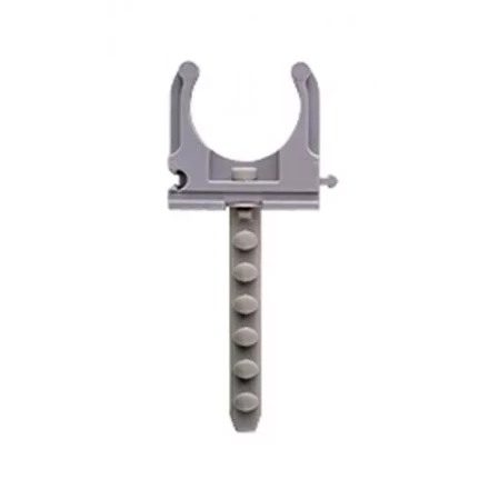 Скоба-держатель ЗУБР &quot;МАСТЕР&quot; для металлопластиковых труб, в комплекте с дюбелем, 32 мм, 4 шт 4-44956-32 купить в Нефтеюганске