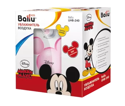 Увлажнитель ультразвуковой  BALLU UHB-240 pink/розовый Disney купить в Нефтеюганске