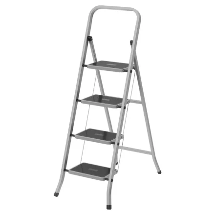 Стремянка 4 ступени с резиновыми ковриками Сибртех 97869 купить в Нефтеюганске