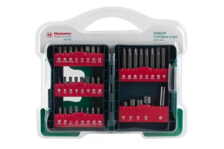 Набор бит HAMMER DR набор No20 37шт. купить в Нефтеюганске
