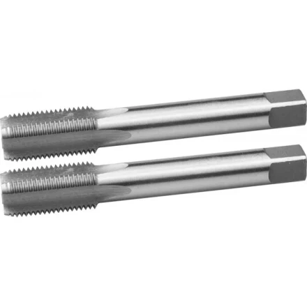 Метчики ЗУБР &quot;ЭКСПЕРТ&quot; машинно-ручные, комплектные для нарезания метрической резьбы в сквозных отверстиях, М16х2,0, 2шт 4-28007-16-2.0-H2 купить в Нефтеюганске