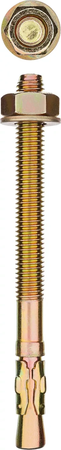 ЗУБР М16 х 180 мм, 10 шт, клиновой анкер (302032-16-180)