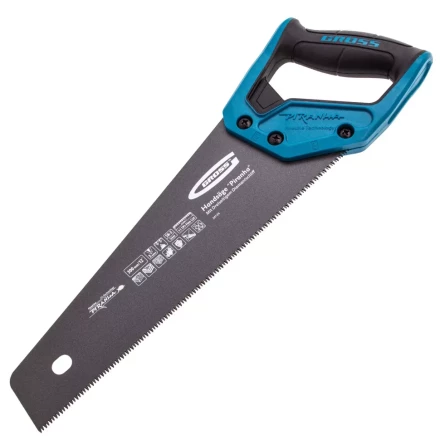 Ножовка по дереву &quot;PIRANHA&quot;, 300 мм, 11 TPI, 3D-зуб, тефлоновое покрытие полотна, двухкомпонентная рукоятка Gross 24125 купить в Нефтеюганске