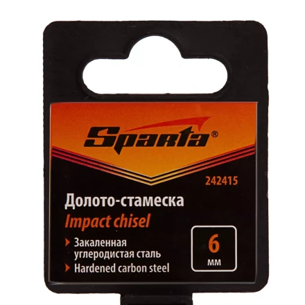 Долото-стамеска 6 мм, деревянная рукоятка// Sparta 242415 купить в Нефтеюганске