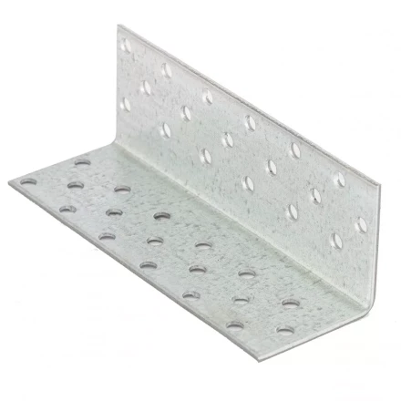 Крепежный уголок равносторонний  2,0 мм KUR 40x40x120 мм Россия Сибртех 46586 купить в Нефтеюганске