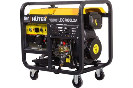 Электрогенератор дизельный LDG 7000LXА Huter 64/2/8 купить в Нефтеюганске