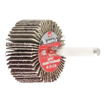 Круг лепестковый для дрели 40 х 20 х 6 мм P 100 MATRIX 74168 купить в Нефтеюганске
