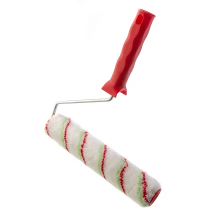 Валик "Эмали" , 250 мм, ворс 12 мм, D - 36 мм, D ручки - 6 мм, полиамид, полиакрил Сибртех 80201 купить в Нефтеюганске