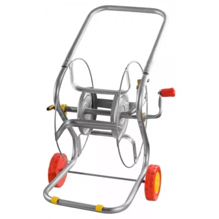 Катушка GRINDA для шланга 1/2&quot; x 100м, металлическая на колесах 8-428437 купить в Нефтеюганске