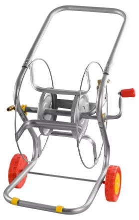 Катушка GRINDA для шланга 1/2&quot; x 100м, металлическая на колесах 8-428437 купить в Нефтеюганске