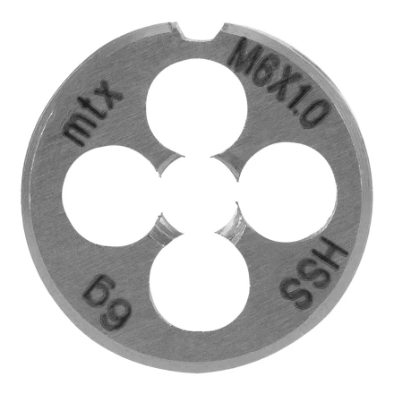 Плашка М6 х 1 мм, Р6М5 Matrix 770759 купить в Нефтеюганске