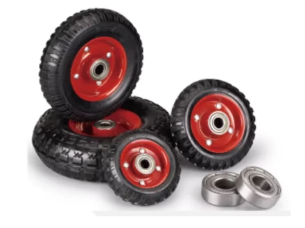 Колесо большегрузное P 200 200 мм резина с протектором, на ось (N) 1045649 купить в Нефтеюганске