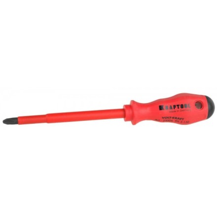 Отвертка KRAFTOOL &quot;VOLT-KRAFT&quot; 1000В, PH №3-150мм 25006-3-150 купить в Нефтеюганске