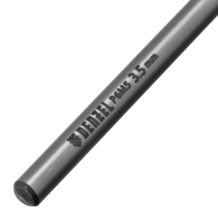 Сверло спиральное по металлу 3,5 x 70мм, Р6М5, Golden Tip, многогранная заточка, 2шт. Denzel 718270 купить в Нефтеюганске