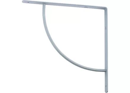 Кронштейн арочный выгнутый 200х200х20 мм серебряный СИБРТЕХ 94058 купить в Нефтеюганске