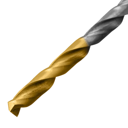 Набор сверл по металлу Denzel 723003, 1-10 мм, Р6М5-TiN, Golden Tip, 19 шт купить в Нефтеюганске