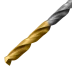 Набор сверл по металлу Denzel 723003, 1-10 мм, Р6М5-TiN, Golden Tip, 19 шт купить в Нефтеюганске