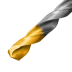 Набор сверл по металлу Denzel 723003, 1-10 мм, Р6М5-TiN, Golden Tip, 19 шт купить в Нефтеюганске