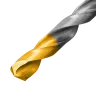 Набор сверл по металлу Denzel 723003, 1-10 мм, Р6М5-TiN, Golden Tip, 19 шт купить в Нефтеюганске