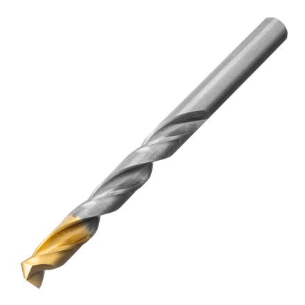 Набор сверл по металлу Denzel 723003, 1-10 мм, Р6М5-TiN, Golden Tip, 19 шт купить в Нефтеюганске